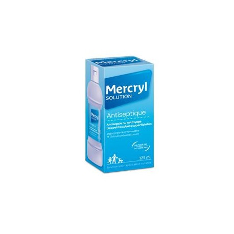 Mercryl  solution  antiseptique 125 ml