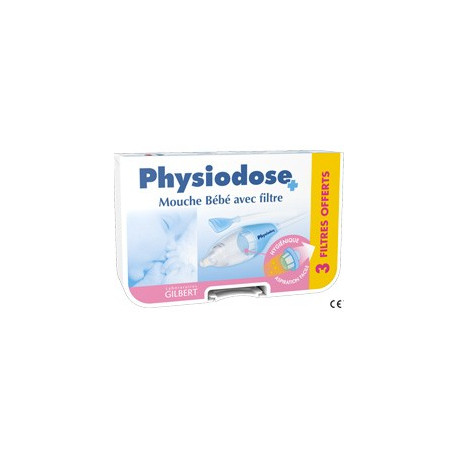 Physiodose Mouche Bebe Avec Embouts Souples Et Filtres Jetables
