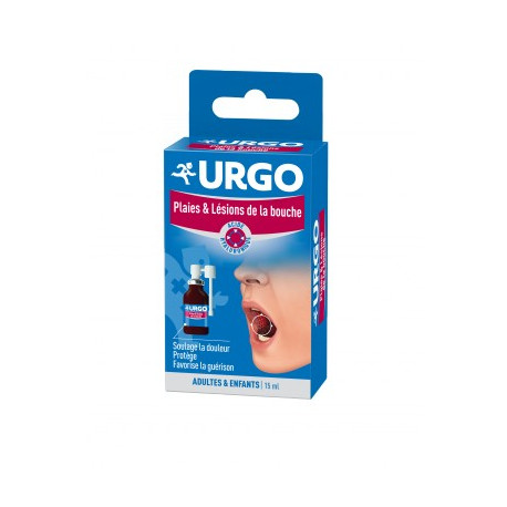 Urgo Plaies et lésions de la bouche 15 ml