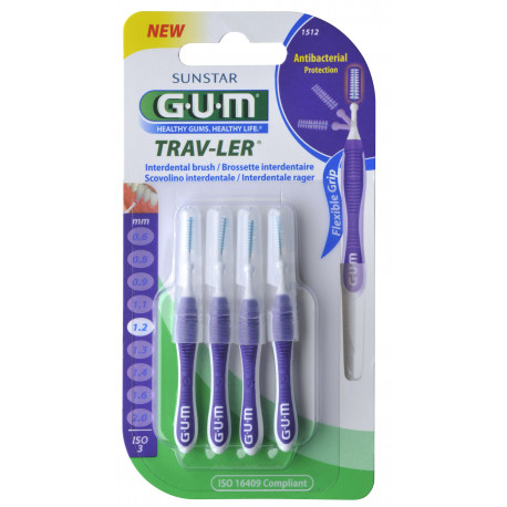 GUM Brossettes Interdentaires TRAV-LER