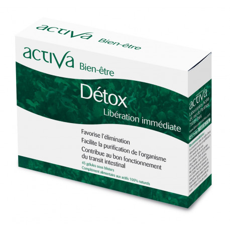 Activa Bien-être Détox 45 Gélules