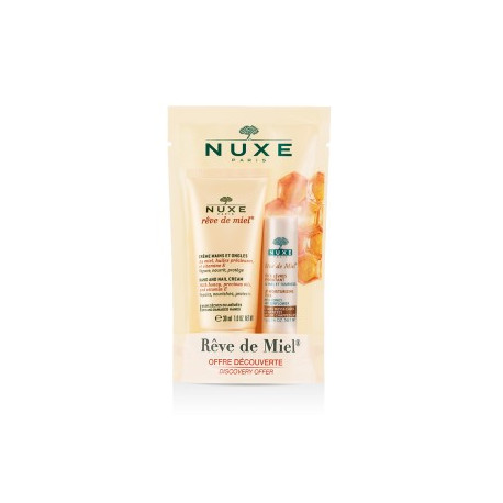 Rêve de Miel Duo crème mains et stick lèvres