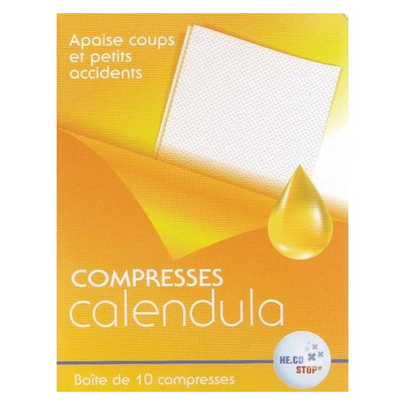 Compresses au Calendula boite de 10