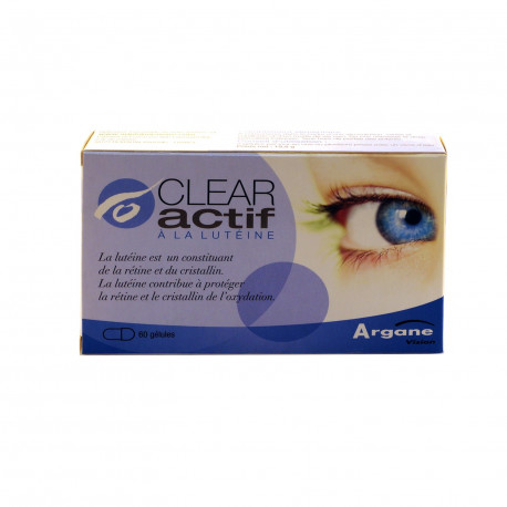 CLEAR-actif à la Luteine et Zéaxanthine 60 gelules 
