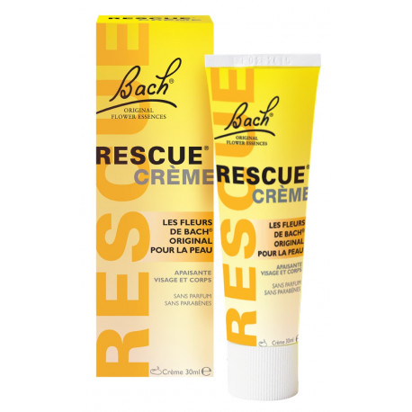 RESCUE  crème aux 5 Fleurs de Bach 