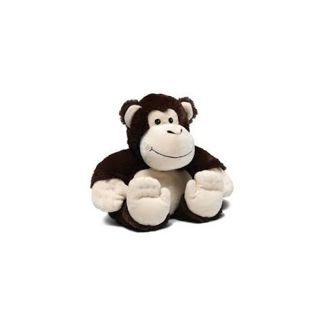 Bouillotte Peluche singe à réchauffer au micro onde