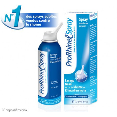 SPRAY NASAL LAVAGE DU NEZ ADULTES ENFANTS PRORHINEL