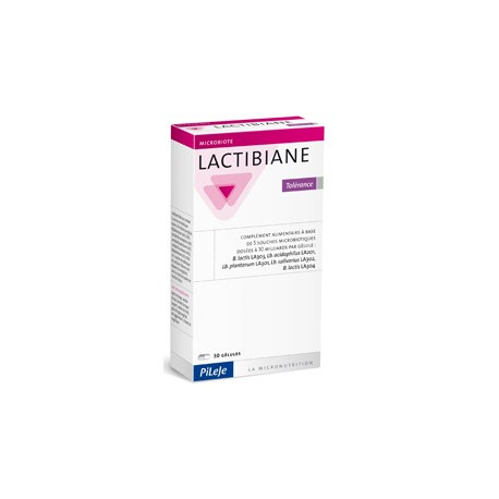 Lactibiane Tolérance 30 gélules Pileje