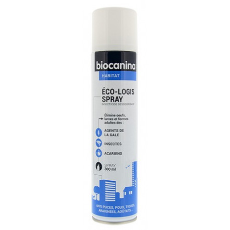 Ecologis spray insecticide  aérosol 300 ml Biocanina