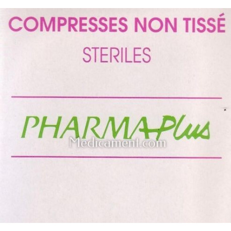 Compresses stériles Non Tissé 10 X10  sachets  Pharmaplus