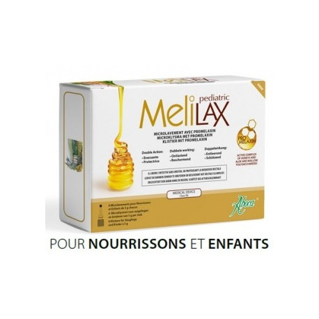 MELILAX Pédiatric 6 microlavements Aboca