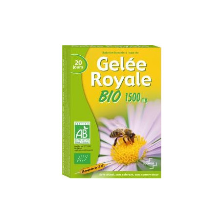 GELEE ROYALE BIO 1500 mg  ampoules Cooper