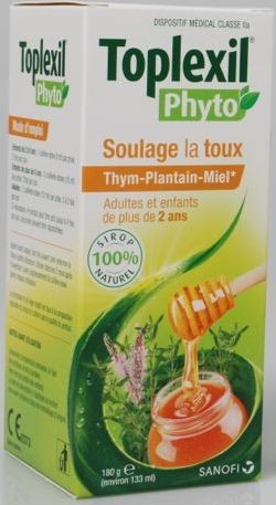 Toplexil Phyto Sirop Toux Adulte Enfant 133 Ml Soulage La Toux