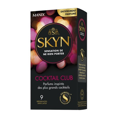 SKYN "Cocktail Club" 9 préservatifs Manix