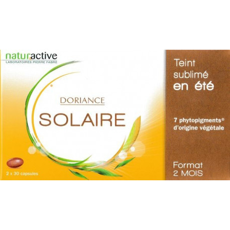 Doriance Solaire Naturactive  capsules 2x30