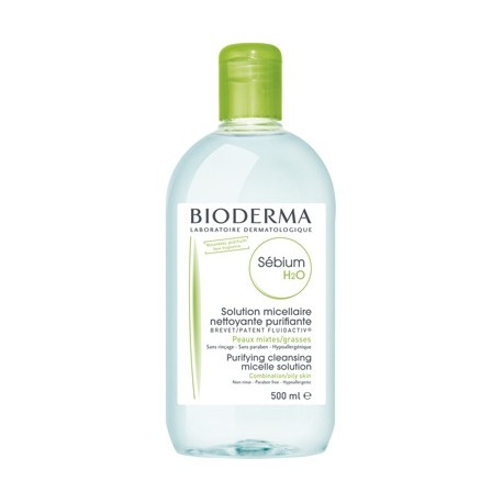 Sebium H2O  Solution micellaire Peaux mixtes /grasses 500 ml BIODERMA