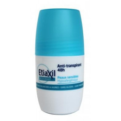 Etiaxil Anti-transpirant 48h Roll-on peaux sensibles