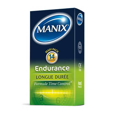 MANIX préservatifs Endurance 14