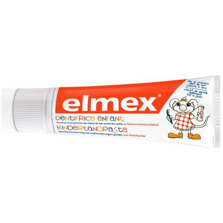 Elmex dentifrice enfant dent de lait, de la première dent à 6 ans