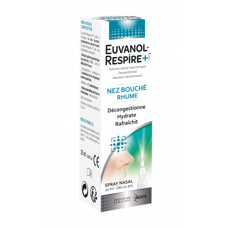 Euvanol Respire+ Spray nasal ancienne présentation