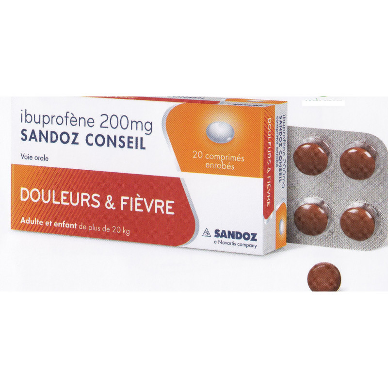 Ibuprofene 0 Mg Boite De Comprimes Sandoz Conseil