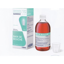 Chlorhexidine / Chlorobutanol Bain de Bouche Sandoz Conseil