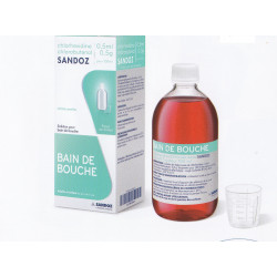 Chlorhexidine Chlorobutanol Bain de Bouche SANDOZ