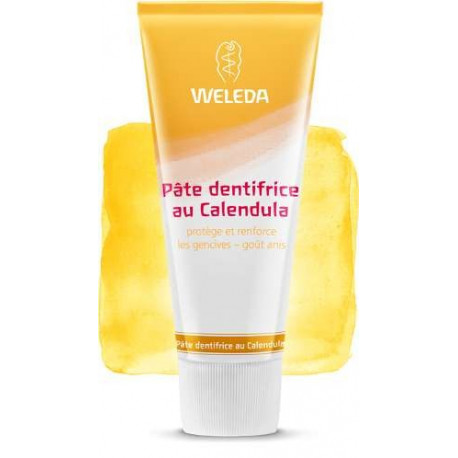 Pâte dentifrice Calendula Weleda  tube 75 ml