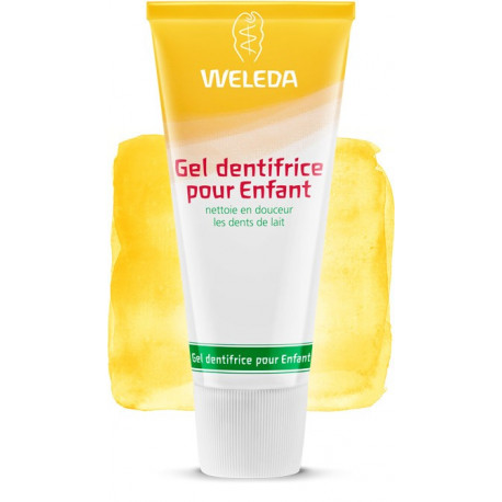 Gel dentifrice pour Enfant Weleda tube 50 ml