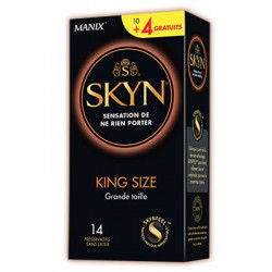 SKYN Grande Taille 10 préservatifs sans latex Manix