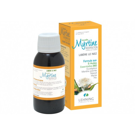 Myrtine Respiration pour inhalation Lehning