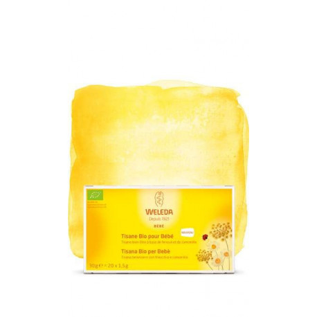 Tisane Bio Pour Bebe A Base De Fenouil Et De Camomille Weleda