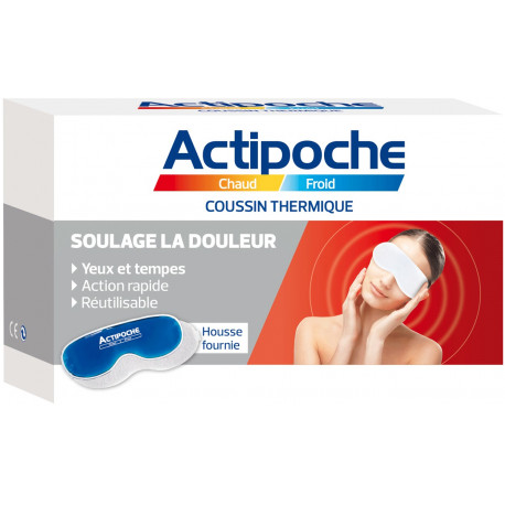 Actipoche Masque Yeux et tempes Chaud Froid