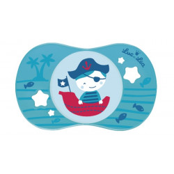 Sucette symétrique Pirate +6 mois Luc et Lea