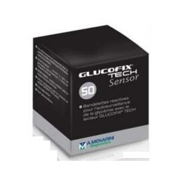 Glucofix TECH sensor 50 bandelettes réactives
