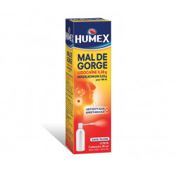 HUMEX Mal de gorge, lidocaine collutoire