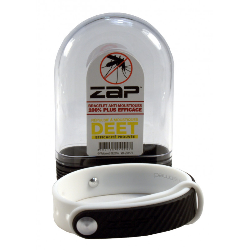Zap bracelet répulsif antimoustiques à partir de 3 ans