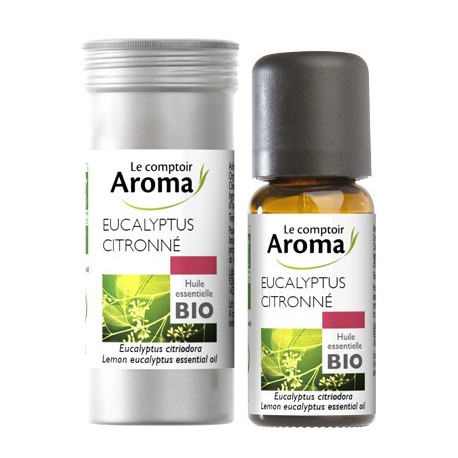 Eucalyptus citronné Huile Essentielle 10 ml Comptoir Aroma