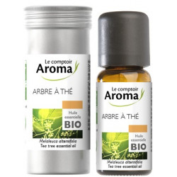 Arbre à thé (Tea Tree)  Huile Essentielle Bio Le Comptoir Aroma
 Format-10 ml