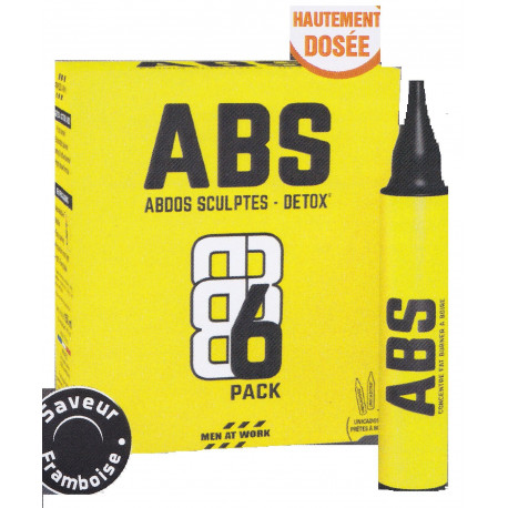 ABS6 Pack Abdos sculptés Unicadoses MEN AT WORK