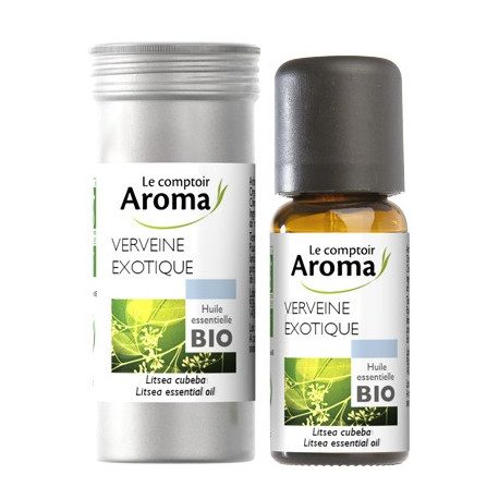 Verveine exotique Huile Essentielle Bio 10 ml Comptoir Aroma