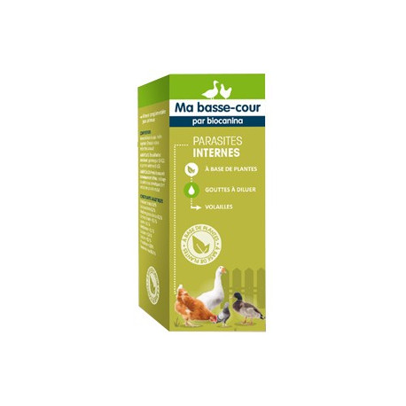 Parasites Internes Volailles solution Ma basse-cour Biocanina 