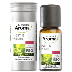 MENTHE Poivrée Huile Essentielle Bio 10 ml Le Comptoir Aroma