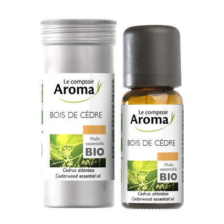 Cèdre ( Bois de) Huile Essentielle Bio 10 ml Comptoir Aroma