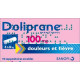 Doliprane 100 mg 10 suppositoires sécables