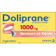 Doliprane 1000 mg  suppositoires