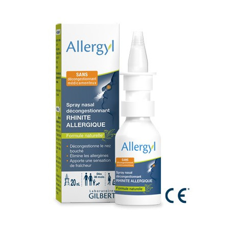 Allergyl Spray nasal décongestionnant 20 ml