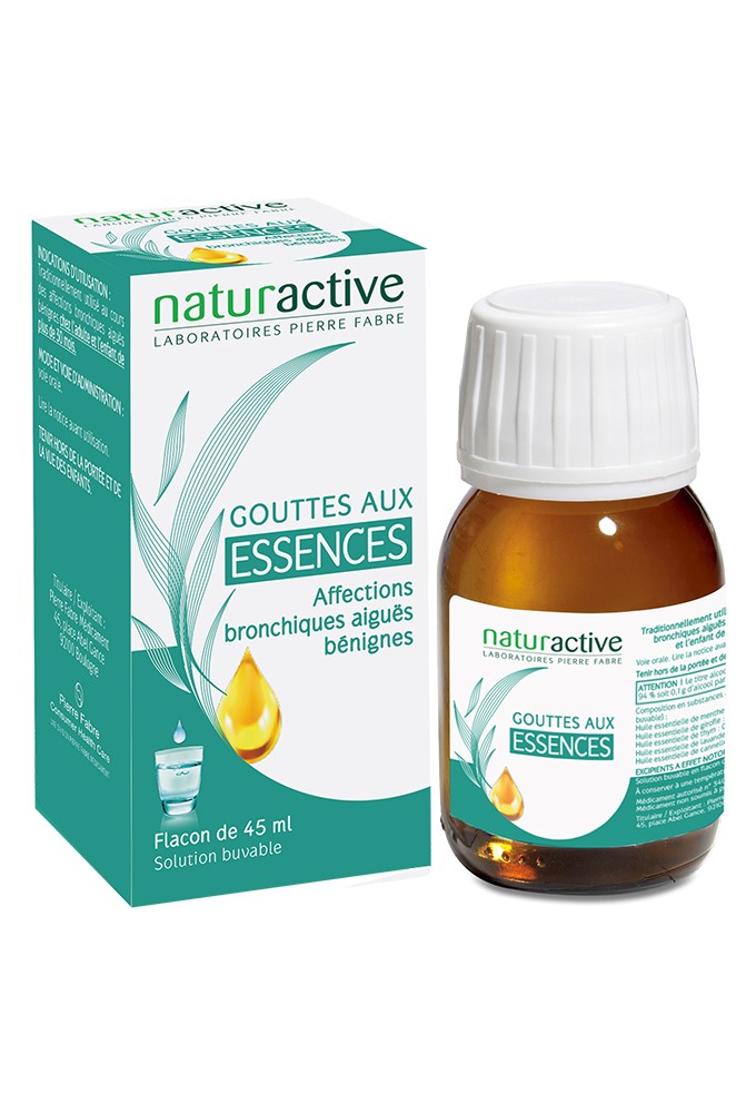 Gouttes respiratoires BIO Naturactive 45 ou 90 ml