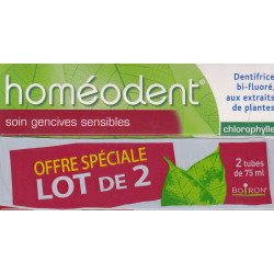Homéodent Soin gencives sensibles Chlorophylle Dentifrice Boiron