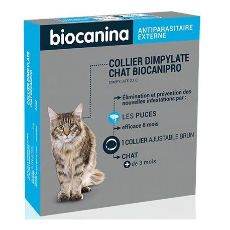Collier insecticide Biocanipro Chat